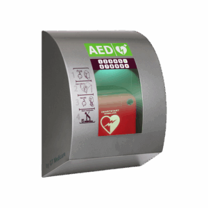 SixCase SC1440 AED Buitenkast met pincodeslot (RVS)